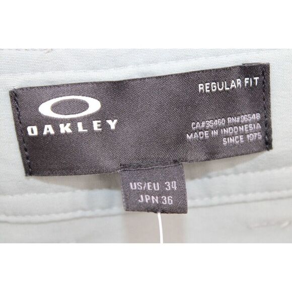 OAKLEY GOLF HYBRID SHORTS GREEN SIZE 34 NWT - Picture 10 of 11